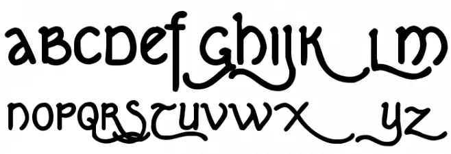Kipferln Font Litere mari