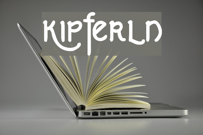 Kipferln Font examples