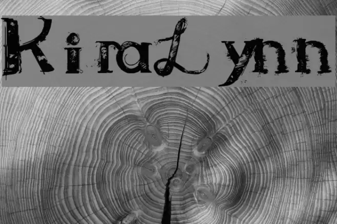 KiraLynn Font examples