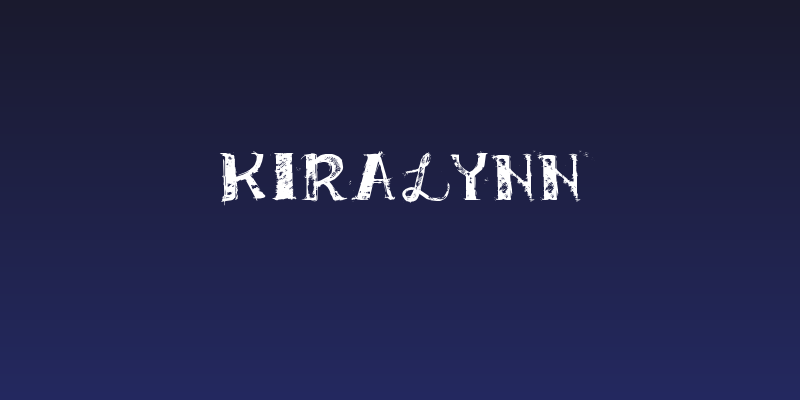 KiraLynn Social Header