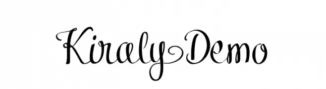 Kiraly Demo  Frei Schriftart Herunterladen