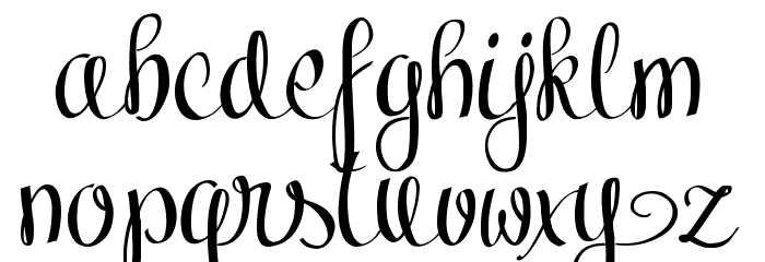 Kiraly Demo Font LOWERCASE