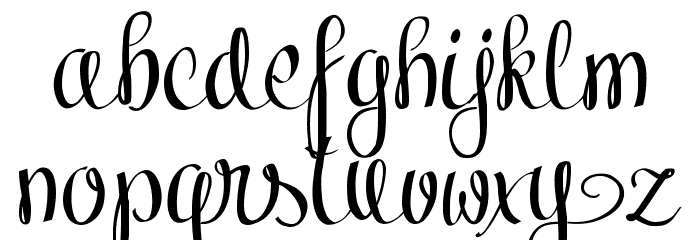 Kiraly Demo Font LOWERCASE