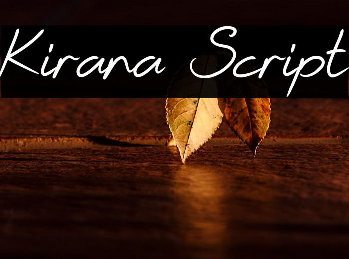 Kirana Script Example 2
