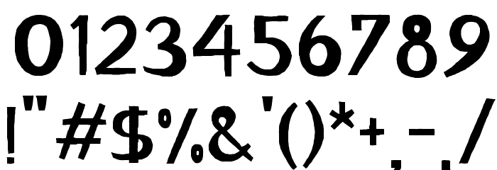 Kirang Haerang Regular Font OTHER CHARS