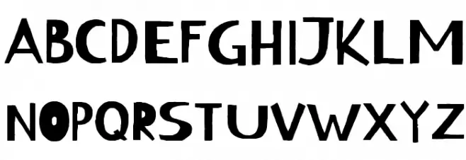 Kirang Haerang Regular 字体 大写