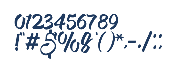 Kiranna demo Regular Other Characters