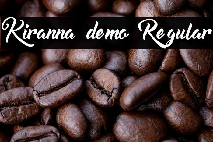 Kiranna demo Regular Example 1