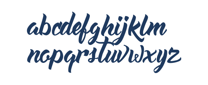 Kiranna demo Regular Lowercase