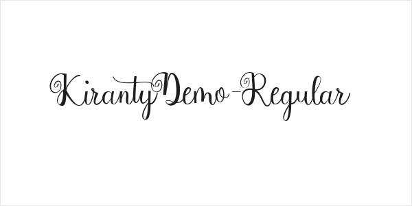 KirantyDemo-Regular Logo
