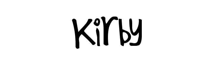 Kirby Font 
