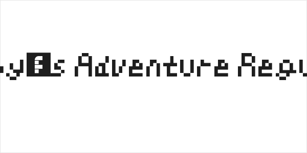 Kirby's Adventure Regular Logo