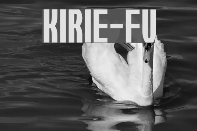 Kirie-Fu Font examples