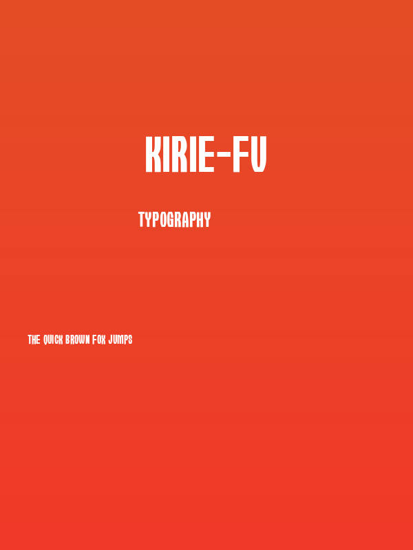 Kirie-Fu Poster
