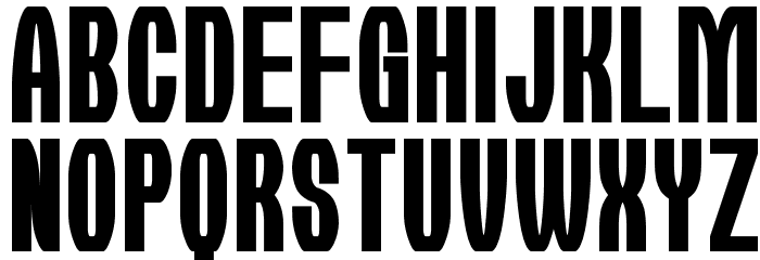 Kirie-Fu Font LOWERCASE