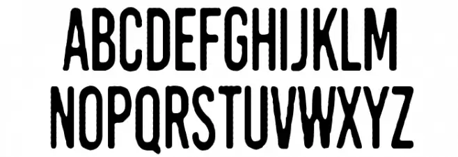 Kirkuvanpunainen kirsikka Polices MAJUSCULES