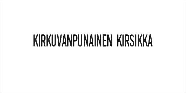 Kirkuvanpunainen kirsikka Logo