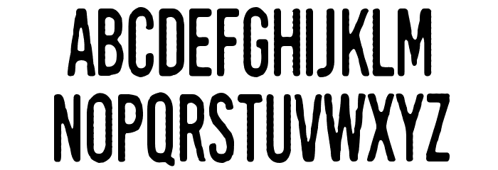 Kirkuvanpunainen kirsikka Font LOWERCASE
