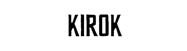 Kirok  Fuentes Gratis Descargar