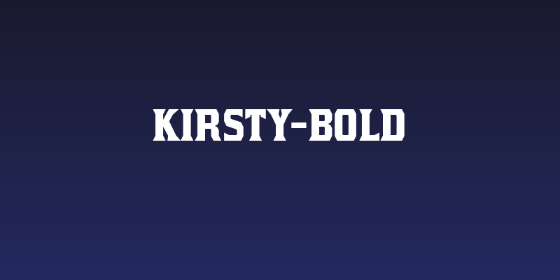 Kirsty-Bold Social Header