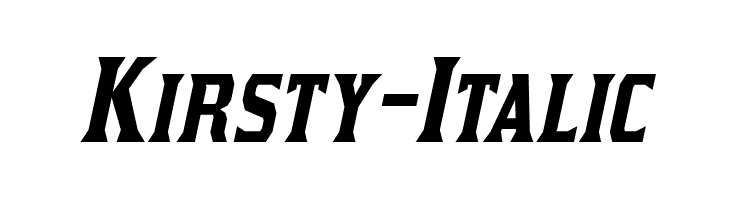 Kirsty-Italic Font