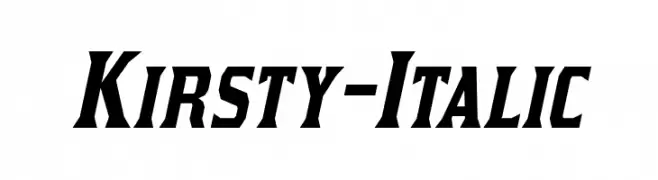 Kirsty-Italic  baixar fontes gratis