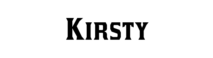 Kirsty Font
