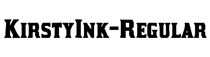 KirstyInk-Regular Font