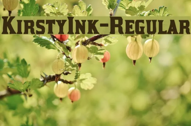 KirstyInk-Regular Example 1