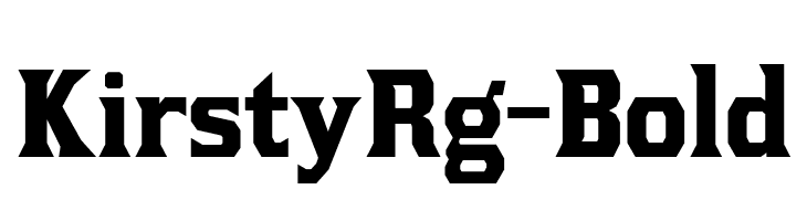 KirstyRg-Bold  les polices de caractères gratuit tlcharger