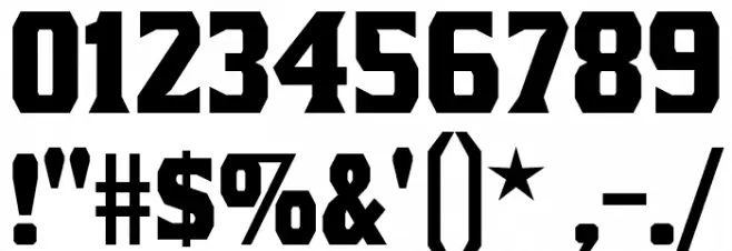 KirstyRg-Bold Font OTHER CHARS