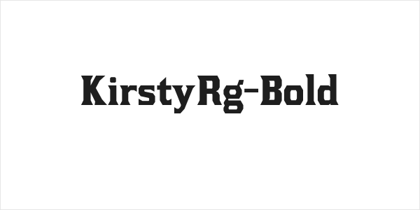 KirstyRg-Bold Logo