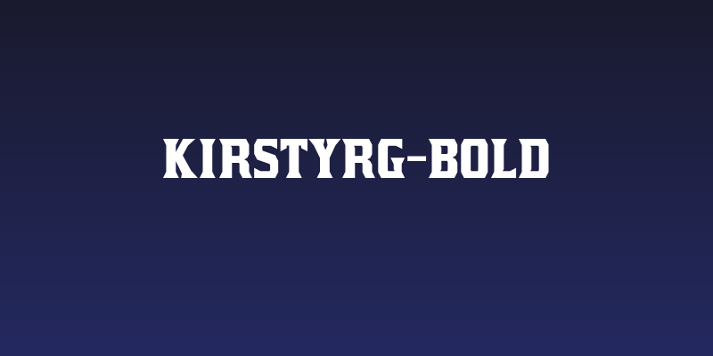 KirstyRg-Bold Social Header