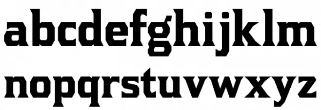 KirstyRg-Bold خط أحرف صغيرة