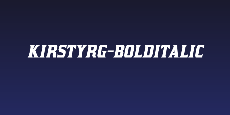 KirstyRg-BoldItalic Social Header