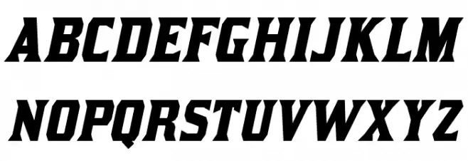 KirstyRg-BoldItalic Font UPPERCASE