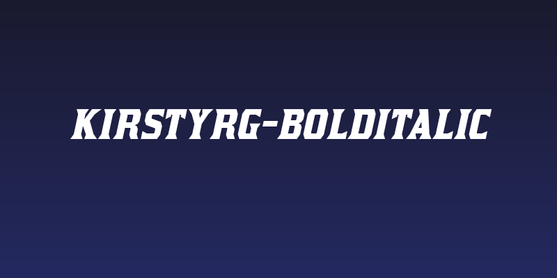 KirstyRg-BoldItalic Social Header