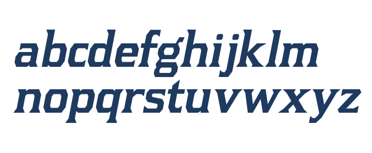 KirstyRg-Italic Lowercase