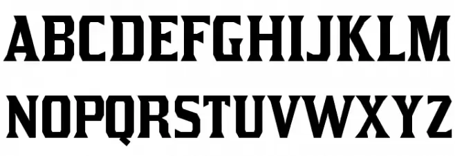 KirstyRg-Regular Font Litere mari