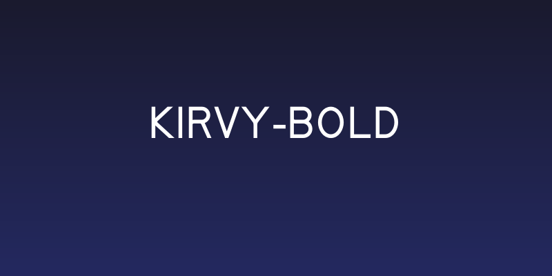 Kirvy-Bold Social Header