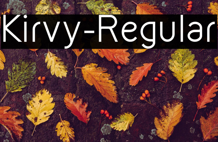 Kirvy-Regular Example 2
