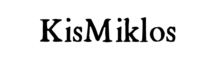 KisMiklos Font