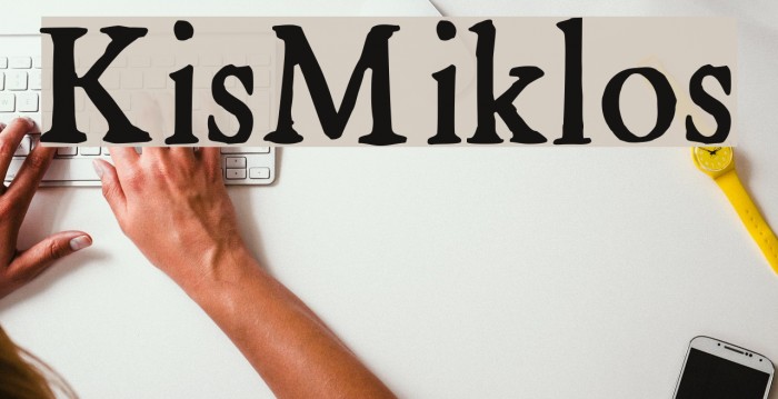 KisMiklos Font examples