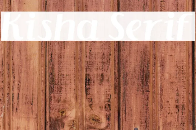 Kisha Serif Example 3