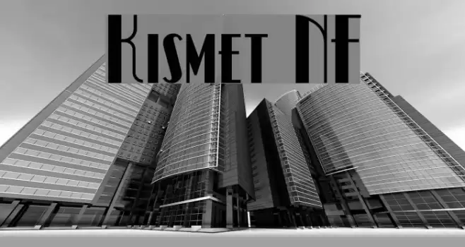 Kismet NF Font examples