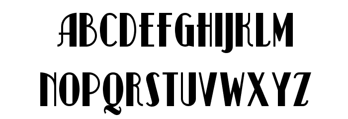 Kismet NF Font LOWERCASE