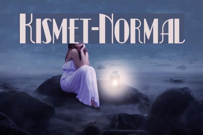 Kismet-Normal Font examples