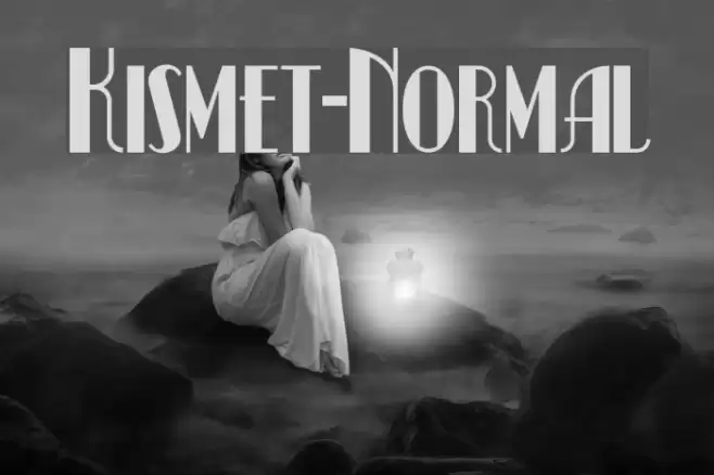 Kismet-Normal Шрифта examples