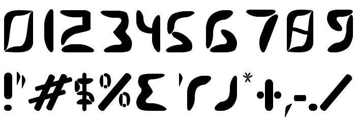 Kismet UltraBlack Font OTHER CHARS