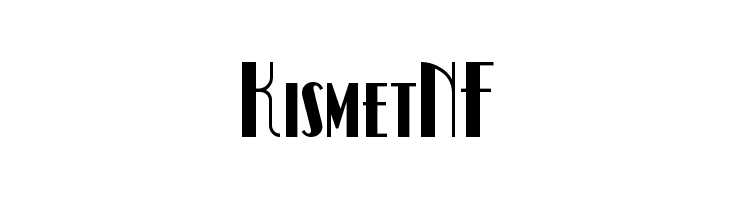 KismetNF  Frei Schriftart Herunterladen